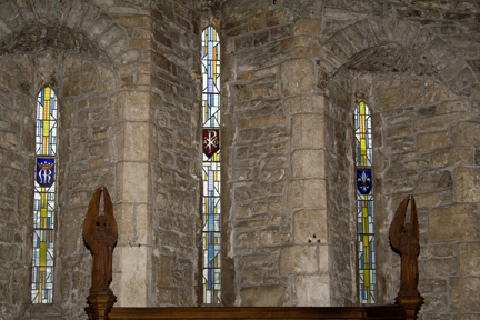 Triple Lancet Window in Lady Chapel 1972