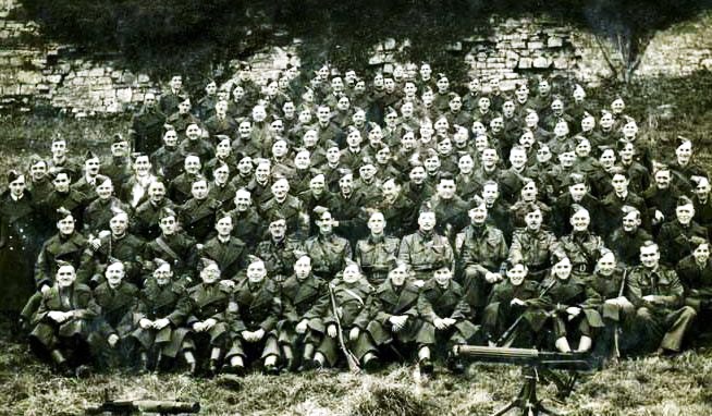 Phot of Mumbles Home Guard 1941